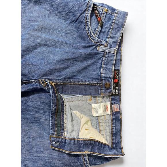 Ariat M4 Cat 2 Low-Rise Flame Resistant Bootcut Denim Jeans Men's Size 40X30 - Picture 3 of 11